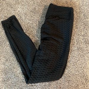 Black Tik tok leggings